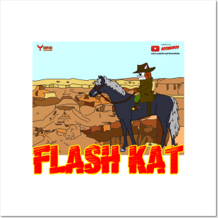 Flash Kat Posters and Art